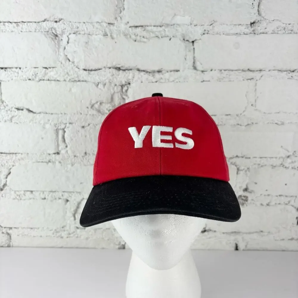 Vintage 'YES' Say Yes Baseball Cap